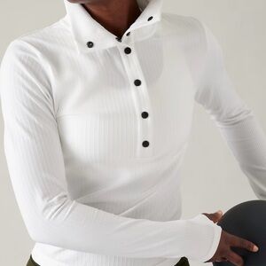 Athleta Flurry seamless Henley